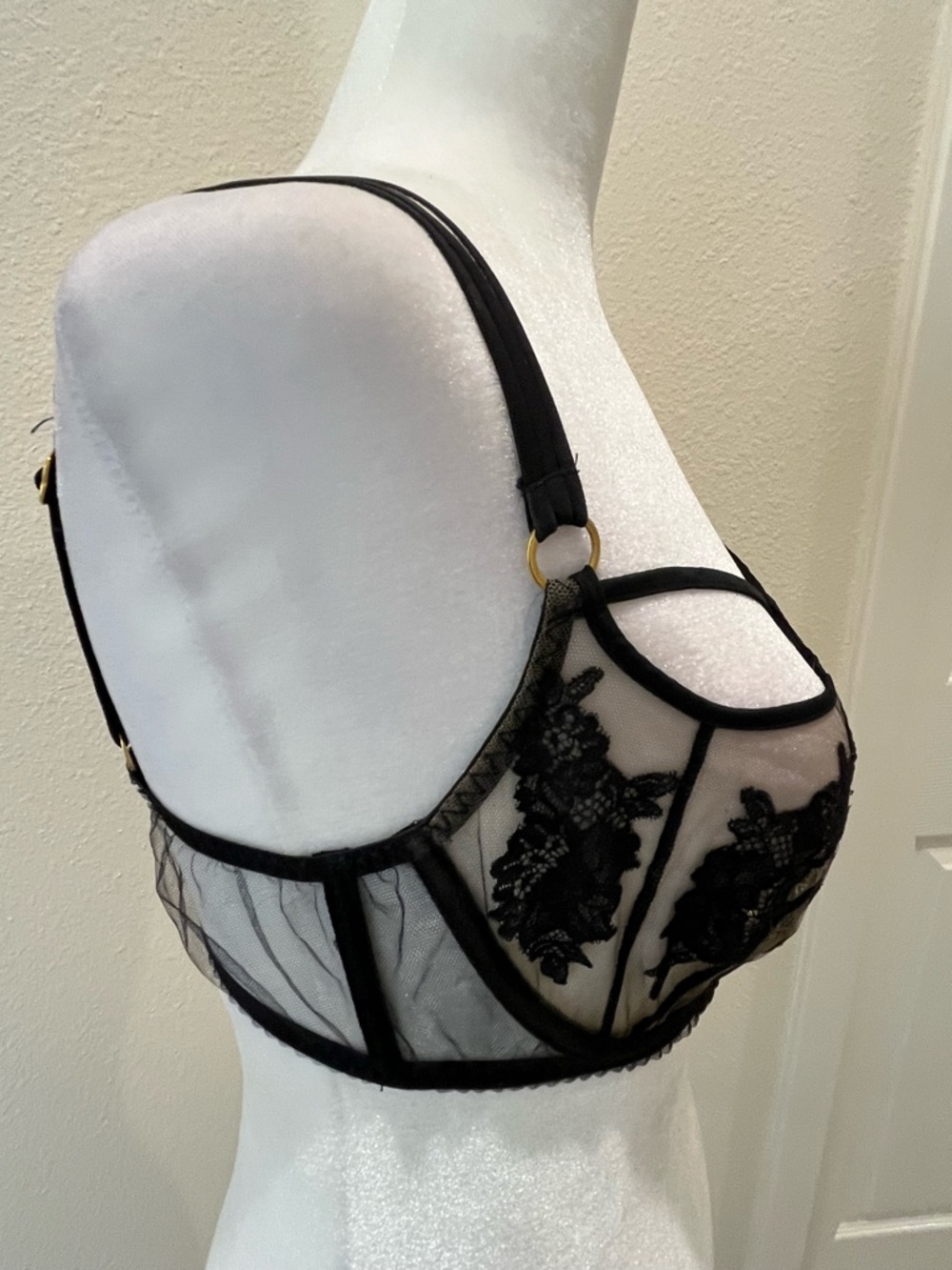 Agent Provocateur Demelza Bra 32E - Picture 5 of 12